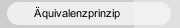 Äquivalenzprinzip